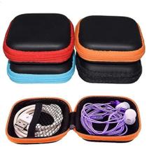 Conjuntos de acessórios de computador estojos de transporte quadrados estojo de transporte de fone de ouvido de viagem pacote com 4 Conjuntos de acessórios de computador estojos de transporte quadrados estojo de transporte de fone de ouvido de viagem pacote com 4
