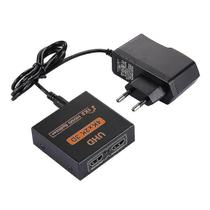 Conjuntos de acessórios de computador fy1409e mini v1.3 uhd 4kx2k 3d 1x2 divisor hdmi preto