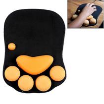 Conjuntos de acessórios de computador montian cat claw shape slow soft bracer antiderrapante silicone mouse pad