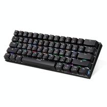 Conjuntos de acessórios de computador motospeed ck62 61 teclas com fio+bluetooth 3.0 teclado rgb de modo duplo comprimento do cabo: 1,5 m estilo: verde