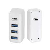 Conjuntos de acessórios de computador usb tipo-c 61w laptop power dock hub multifuncional com 3 interfaces usb 3.0 1 interface tipo-c