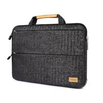 Conjuntos de acessórios de computador wiwu 15,4 polegadas capa protetora de manga de suporte inteligente à prova d'água para laptop preto