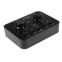 Conjuntos de acessórios de computador x7 transmissão ao vivo áudio usb fone de ouvido microfone webcast entretenimento streamer placa de som para telefone Conjuntos de acessórios de computador x7 transmissão ao vivo áudio usb fone de ouvido microfone webcast entretenimento streamer placa de som para telefone