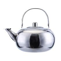 Conjuntos de chá de café chaleira de aço inoxidável chaleira chaleira bule de fervura rápida acessórios de cozinha em casa bules