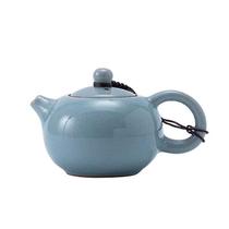 Conjuntos de chá de café ge forno de cerâmica panela única artesanal estilo chinês abertura de rachadura de gelo pode aumentar xi shi pote doméstico