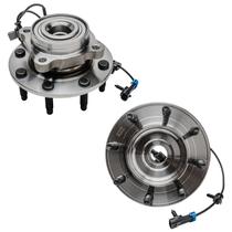 Conjuntos de Cubos de Rolamento de Roda Detroit Axle 2 Dianteiros com 8 Parafusos e Sensor Conjuntos de Cubos de Rolamento de Roda Detroit Axle 2 Dianteiros com 8 Parafusos e Sensor