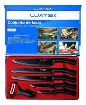 Conjuntos De Facas De Cozinha Luatek 6 Unidades Conjuntos De Facas De Cozinha Luatek 6 Unidades