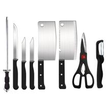 Conjuntos de facas e afiador de cozinha