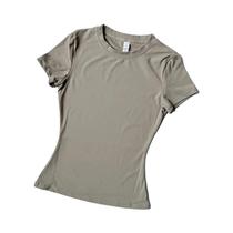 Conjuntos De Fitness Respiráveis Para Mulheres, Top De Levantamento De Quadris, Camiseta De Manga