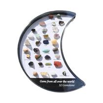 Conjuntos De Gemas Naturais Sortidas 36/32 Pedras De Cristal Rochas Minerais Exemplares Para Joias