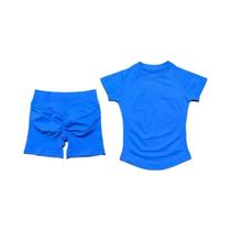 Conjuntos De Ginástica Sem Costura Para Mulheres, Camiseta De Manga Curta E Leggings Para Yoga,