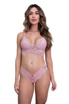 Conjuntos De Lingerie Calcinha e Sutiã Sem Bojo Rendado Atacado Conjuntos De Lingerie Calcinha e Sutiã Sem Bojo Rendado Atacado