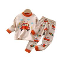 Conjuntos De Pijama Com Estampa De Desenho Animado Para Meninos E Meninas, Camisetas De Manga Conjuntos De Pijama Com Estampa De Desenho Animado Para Meninos E Meninas, Camisetas De Manga