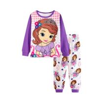 Conjuntos De Pijamas De Algodão Da Disney Para Meninos E Meninas, Crianças De 2 a 7 Anos, Manga Conjuntos De Pijamas De Algodão Da Disney Para Meninos E Meninas, Crianças De 2 a 7 Anos, Manga