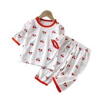 Conjuntos De Pijamas De Algodão Para Bebês Com Manga Longa, Roupas De Noite Para Crianças Com