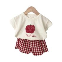 Conjuntos De Pijamas De Algodão Para Bebês, Sem Mangas, Com Estampa De Desenho Animado, Roupas De