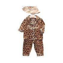 Conjuntos De Pijamas De Seda Para Bebês Meninas E Meninos Com Estampa De Desenhos Animados 1 2 3 4