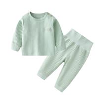 Conjuntos De Pijamas Térmicos Em Cores Candy Para Meninos E Meninas, Roupas De Dormir Quentes Para