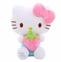 Conjuntos de presente de bebê 1pcs 30cm fofo morango rosa gato boneca de pelúcia criativa maçã cartoon animal brinquedo rosa
