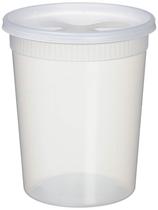 Conjuntos de recipientes para alimentos YW COMINHKR02572325 de plástico de 950 ml com tampas Conjuntos de recipientes para alimentos YW COMINHKR02572325 de plástico de 950 ml com tampas