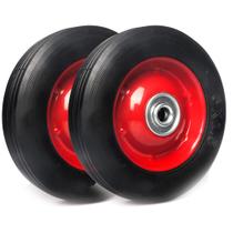 Conjuntos de rodas AR-PRO de 6 x 1,5 polegadas de borracha plana (pacote com 2) Conjuntos de rodas AR-PRO de 6 x 1,5 polegadas de borracha plana (pacote com 2)