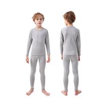 Conjuntos De Roupa Íntima Térmica Para Esqui De Inverno Para Meninos E Meninas, Camiseta De Manga