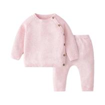 Conjuntos De Roupas De Algodão Para Bebês, Tops E Calças Para Meninos E Meninas Recém-Nascidos,