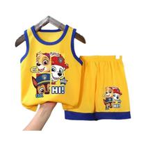 Conjuntos De Roupas Esportivas Em Malha De Secagem Rápida PAW Patrol Para Meninos E Meninas, Traje