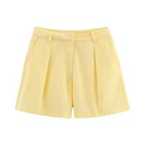 Conjuntos De Shorts Femininos De Verão Da Moda: Tops Casuais De Colete Com Botões E Shorts Mini