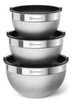 Conjuntos De Tigelas Inox Bowls Electrolux C/ Tampaa26087701 Conjuntos De Tigelas Inox Bowls Electrolux C/ Tampaa26087701