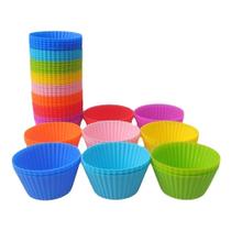 Conjuntos de utensílios de cozinha 12pcs aleatórios 20/12/8pcs forro de copo de bolo de silicone molde de copo de cozimento muffin redondo cakecup ferramenta de bolo