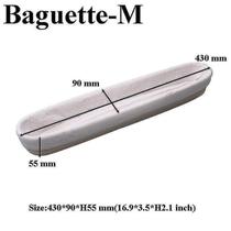 Conjuntos de utensílios de cozinha baguete m várias formas fermentação cesta de vime pão country prova de massa de baguete provando