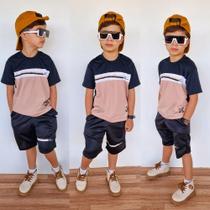 Conjuntos de Verão Infantil Juvenil Fresquinho 2 a 12 Anos Modelo 2026 CONJUNTO TODDY
