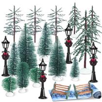 Conjuntos e acessórios Christmas Village Halloscume 22 unidades