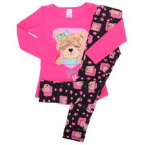 Conjuntos Infantil Menina Meia Estação Roupa Inverno