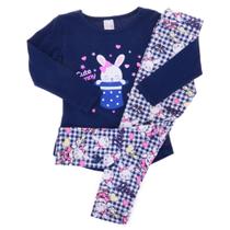Conjuntos Infantil Menina Meia Estação Roupa Inverno