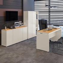 Conjuntos Oslo 3 Peças Mesa Buffet Armário