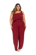 Conjutno De Calça e Blusa Feminina Plus Size Elegante Conjutno De Calça e Blusa Feminina Plus Size Elegante