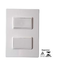Conjuto 2 interruptores simples 10a 250V Vivaz