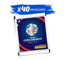 Conmebol 2024 Copa América Kit 40 Envelopes 200 Figurinhas