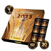 CONMEBOL LIBERTADORES 2023 - Box Exclusivo Com Álbum Capa Dura + 30 Envelopes - Panini