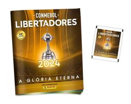 CONMEBOL LIBERTADORES 2024 - Álbum Capa Cartão + 10 envelopes - Panini