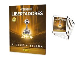 CONMEBOL LIBERTADORES 2024 - Álbum Capa Dura + 60 envelopes