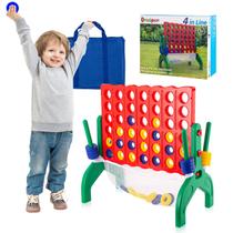 Connect 4 Game Qrooper 4 a Score com bolso e bolsa de malha