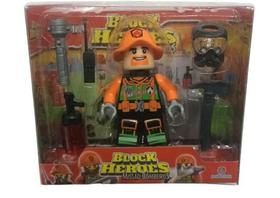 Connor Block Heroes Missao Bombeiros - Polibrinq BL595 Connor Block Heroes Missao Bombeiros - Polibrinq BL595