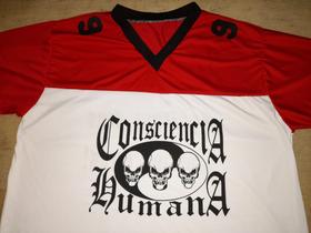 Consciência humana - camisa de poliéster Consciência humana - camisa de poliéster