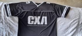 Consciência x atual - camisa de poliéster