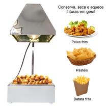 Conservador aquecedor de batatas fritas 220v 5 litros 1 cuba