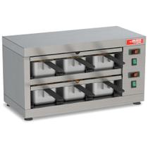 Conservador De Proteina Coproa6 6 Bandejas 220V - Red Chameleon