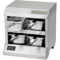 Conservador de proteinas alimentos 4 cubas aço inox 220v